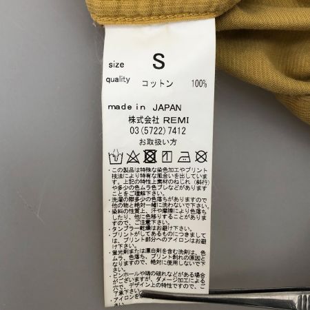  REMI RELIEF レミレリーフ ジャケット コーデュロイジャケット 1stタイプ SIZE S safari別注 イエロー