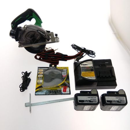  HITACHI 日立 125ｍｍコードレスチップソーカッター14.4V CD14DBL グリーン×ブラック