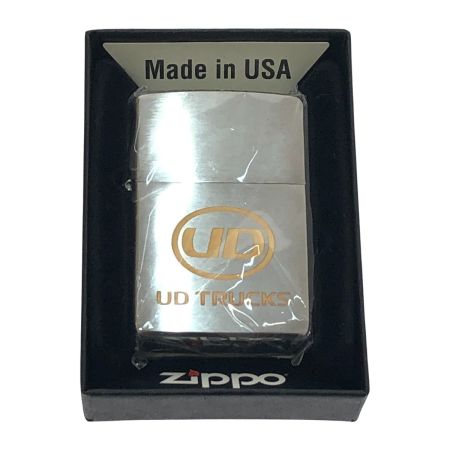   ライター ZIPPO UDトラックス シルバー