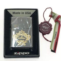 □□ ORIBINCO ライター ZIPPO OR2-003BK  Bランク
