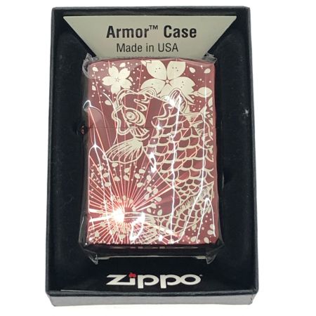   ライター ZIPPO 162KS-RD 鯉桜 レッド