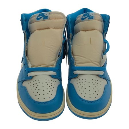 NIKE ナイキ スニーカー エア ジョーダン 1 レトロ HIGH OG SIZE 27.5cm DZ5485-402 スカイブルー x ホワイト
