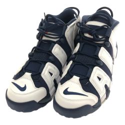 □□ NIKE ナイキ スニーカー エアモア アップテンポ オリンピック SIZE 27.5cm FQ8182-100 ネイビー x ホワイト Aランク