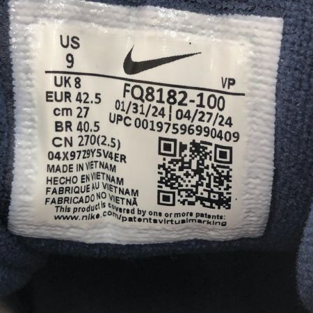  NIKE ナイキ スニーカー エアモア アップテンポ オリンピック SIZE 27.5cm FQ8182-100 ネイビー x ホワイト