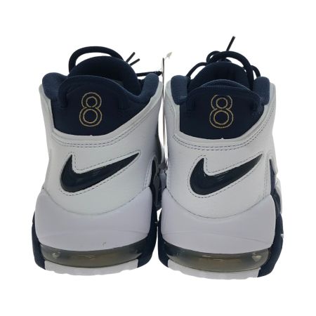  NIKE ナイキ スニーカー エアモア アップテンポ オリンピック SIZE 27.5cm FQ8182-100 ネイビー x ホワイト