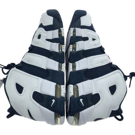  NIKE ナイキ スニーカー エアモア アップテンポ オリンピック SIZE 27.5cm FQ8182-100 ネイビー x ホワイト