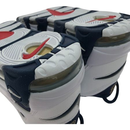  NIKE ナイキ スニーカー エアモア アップテンポ オリンピック SIZE 27.5cm FQ8182-100 ネイビー x ホワイト