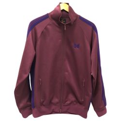 □□ NEEDLES ジャージ トラックジャケット SIZE M 古着 NS244 ワインレッド Cランク