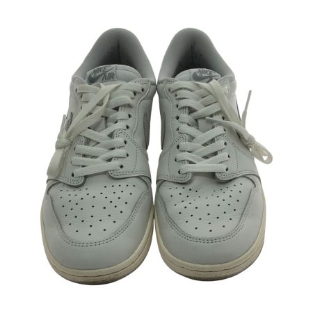 NIKE ナイキ スニーカー エアジョーダン1 ロー '85 サミット AIR JORDAN1 SIZE 27.5cm FB9933-100 ホワイト x グレー