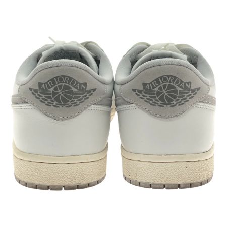  NIKE ナイキ スニーカー エアジョーダン1 ロー '85 サミット AIR JORDAN1 SIZE 27.5cm FB9933-100 ホワイト x グレー