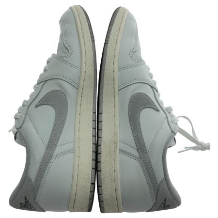 NIKE ナイキ スニーカー エアジョーダン1 ロー '85 サミット AIR JORDAN1 SIZE 27.5cm FB9933-100 ホワイト x グレー