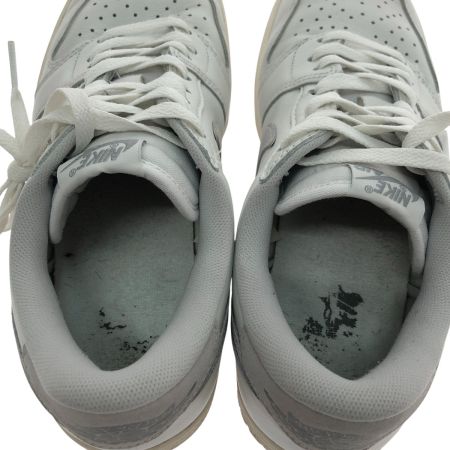  NIKE ナイキ スニーカー エアジョーダン1 ロー '85 サミット AIR JORDAN1 SIZE 27.5cm FB9933-100 ホワイト x グレー