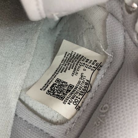  NIKE ナイキ スニーカー エアジョーダン1 ロー '85 サミット AIR JORDAN1 SIZE 27.5cm FB9933-100 ホワイト x グレー