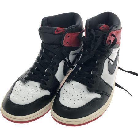  NIKE ナイキ スニーカー ハイカットスニーカー エア ジョーダン 1 HIGH OG Black Toe SIZE 27.5cm DZ5485-106 ブラック×レッド