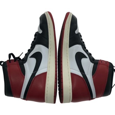  NIKE ナイキ スニーカー ハイカットスニーカー エア ジョーダン 1 HIGH OG Black Toe SIZE 27.5cm DZ5485-106 ブラック×レッド