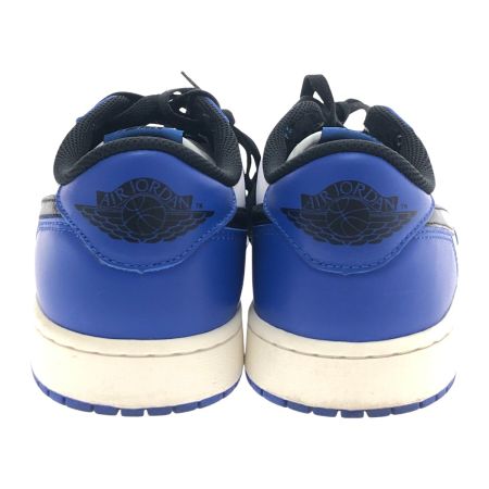 NIKE ナイキ スニーカー AIR JORDAN 1 RETRO LOW OG SIZE 27.5cm CZ0790-140 ホワイト x ブルー