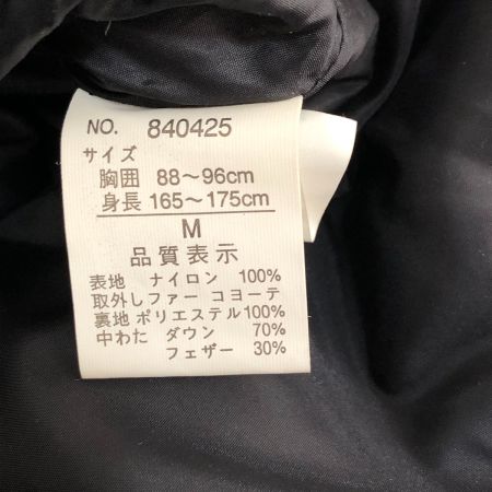  FIRST DOWN ジャケット ダウンジャケット SIZE M ダウン70％ ブラック