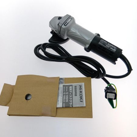  HiKOKI ハイコーキ 100mm 電気ディスクグラインダ　細径 G10SH5