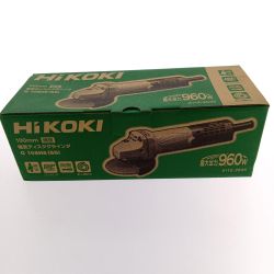 □□ HiKOKI ハイコーキ 100mm 電気ディスクグラインダ　細径 G10SH5 Sランク