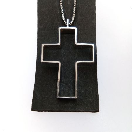  GUCCI グッチ オープンクロスネックレス