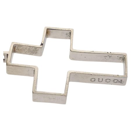  GUCCI グッチ オープンクロスネックレス