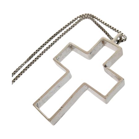  GUCCI グッチ オープンクロスネックレス