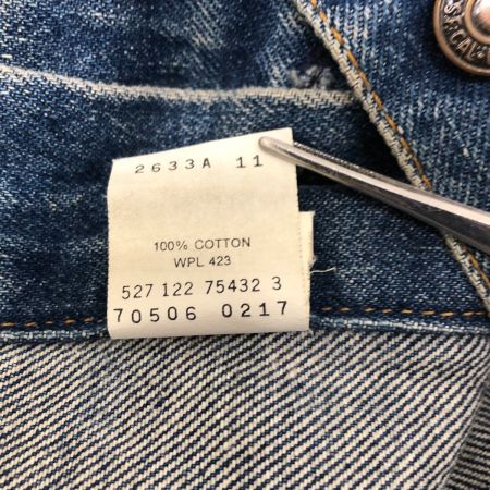  80s Levis ジャケット 70506 36(S) 82年製 アメリカ製 527刻印 古着 インディゴ