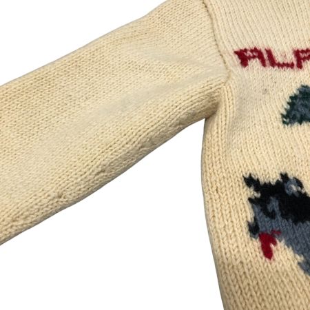  PHERROW'S フェローズ カーディガン カウチンニットカーディガン SIZE M 古着 アイボリー