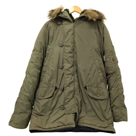  ALPHA INDUSTRIES ジャケット N-3Bフライトジャケット SIZE XL 20035-21 オリーブ