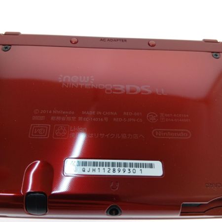  Nintendo ニンテンドウ Newニンテンドー3DS LL RED-001