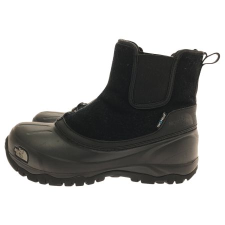  THE NORTH FACE ザノースフェイス ブーツ サイドゴアブーツ SIZE 23cm スノーショット プルオン NF52263 ブラック