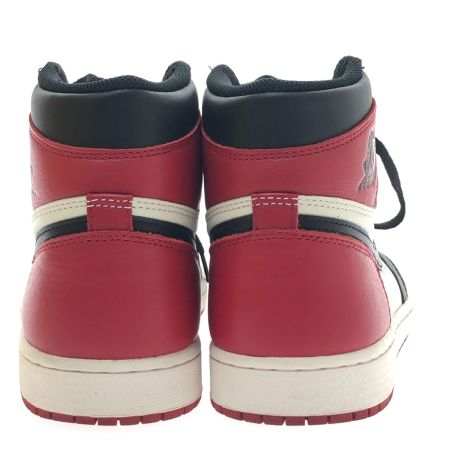 NIKE ナイキ スニーカー ハイカットスニーカー Air Jordan 1 Retro High OG SIZE 27cm 555088 610 ブラック×レッド