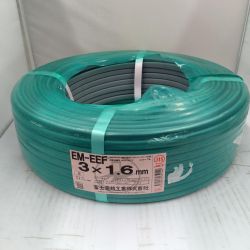 □□ 富士電線工業 VVFケーブル 電材　3芯1.6mm×100m 23.12製造 Sランク