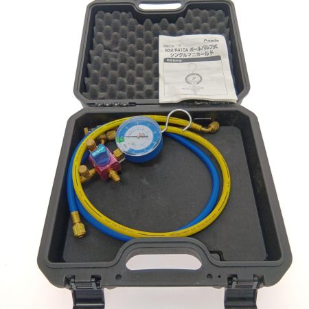  Asada ボールバルブ式シングルマニホールド Ｒ32/Ｒ410Ａ