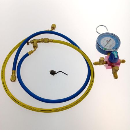  Asada ボールバルブ式シングルマニホールド Ｒ32/Ｒ410Ａ