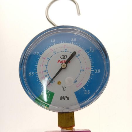  Asada ボールバルブ式シングルマニホールド Ｒ32/Ｒ410Ａ