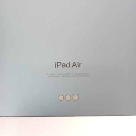  Apple アップル iPad Air (第6世代) Apple M2 11インチ Wi-Fiモデル 256GB MUWH3J/A ブルー