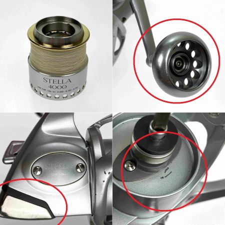  SHIMANO シマノ ステラ 3000 SC66F 左巻き 替スプール付き