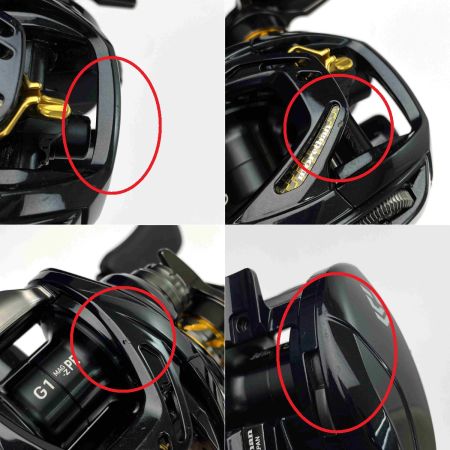  DAIWA ダイワ モアザン PE1000-TW 8.6 左ハンドル ベイトリール