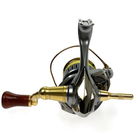  SHIMANO シマノ 15 ツインパワー C3000HG 03370 木製ハンドルノブ・リールスタンド付き