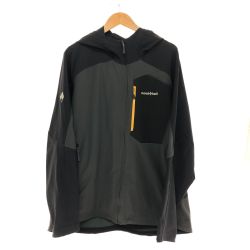 □□ mont･bell モンベル パーカー ロッシュパーカー SIZE XL 1106706 ブラック×グレー Bランク