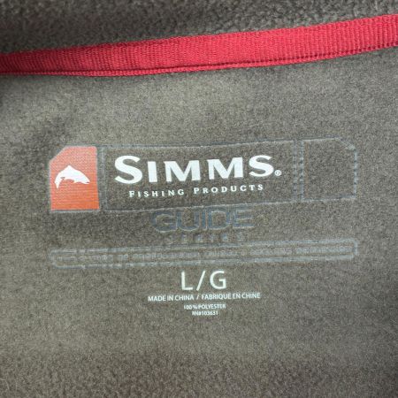  SIMMS フィッシングウェア ローグフーディ SIZE L 34981 レッド