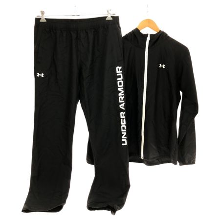  UNDER ARMOUR アンダーアーマー セットアップ ウィンドブレーカー上下 SIZE XL 1357904 ブラック