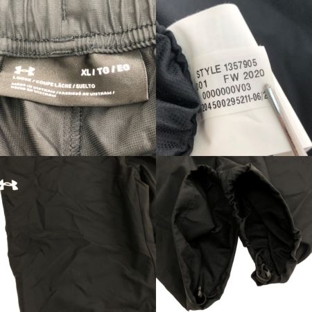  UNDER ARMOUR アンダーアーマー セットアップ ウィンドブレーカー上下 SIZE XL 1357904 ブラック