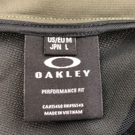  OAKLEY オークリー ジャケット ナイロンジャケット SIZE L  FOA400805 オリーブ×ネイビー