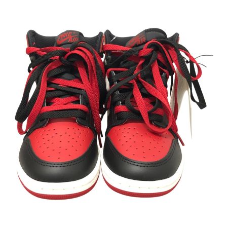  NIKE ナイキ ハイカットスニーカー AIR JORDAN 1 HIGH 85 BRED SIZE 25.5cm hv6674-067 レッド