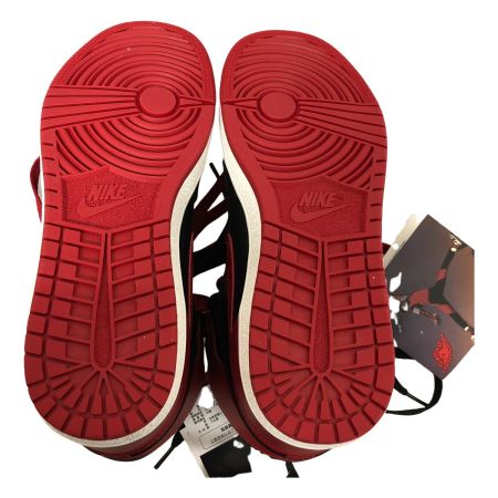  NIKE ナイキ ハイカットスニーカー AIR JORDAN 1 HIGH 85 BRED SIZE 25.5cm hv6674-067 レッド