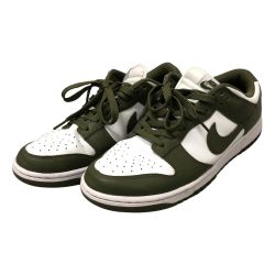 □□ NIKE ナイキ スニーカー DUNK LOW SIZE 28cm  DD1503-120 ホワイト×オリーブ Cランク