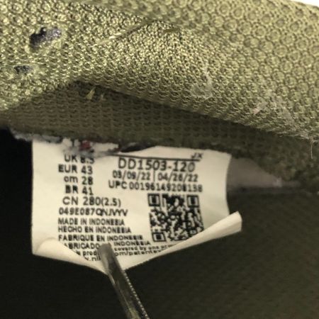  NIKE ナイキ スニーカー DUNK LOW SIZE 28cm  DD1503-120 ホワイト×オリーブ