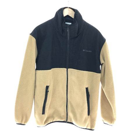  Columbia コロンビア ジャケット ハインドピナクルジャケット SIZE M フリース5500 PM3847 ベージュ×ブラック